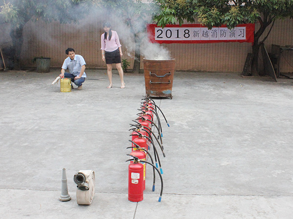 员工消防演习