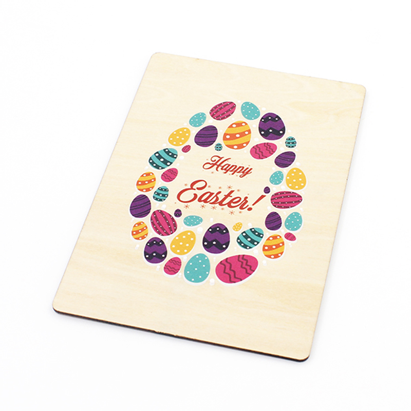 创意木质印刷明信片