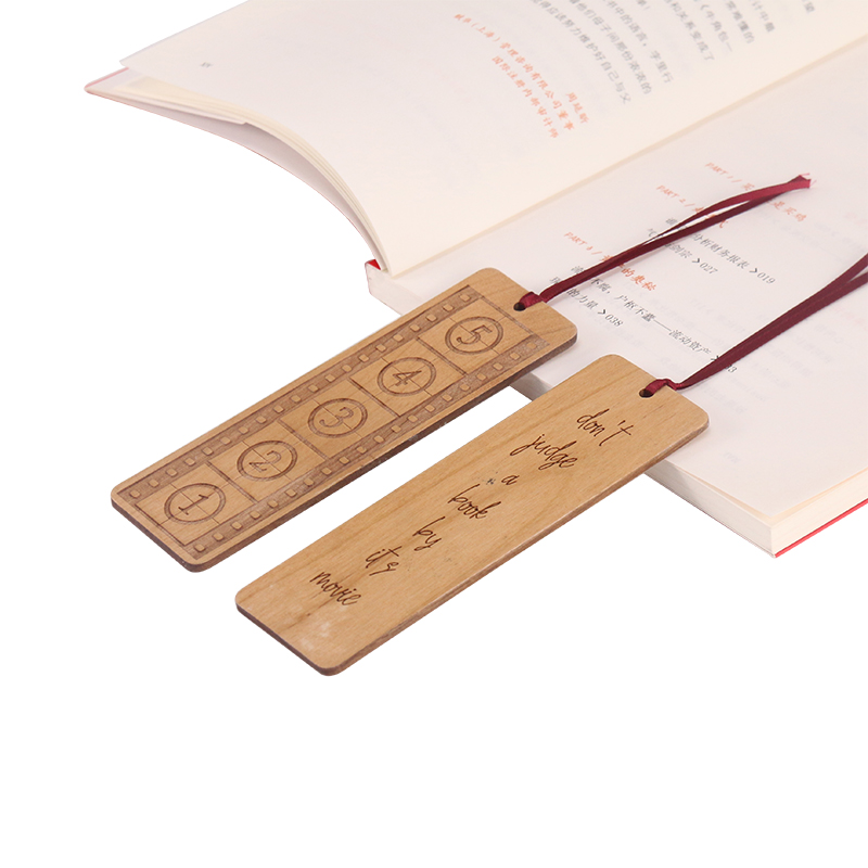 创意数字木制书签
