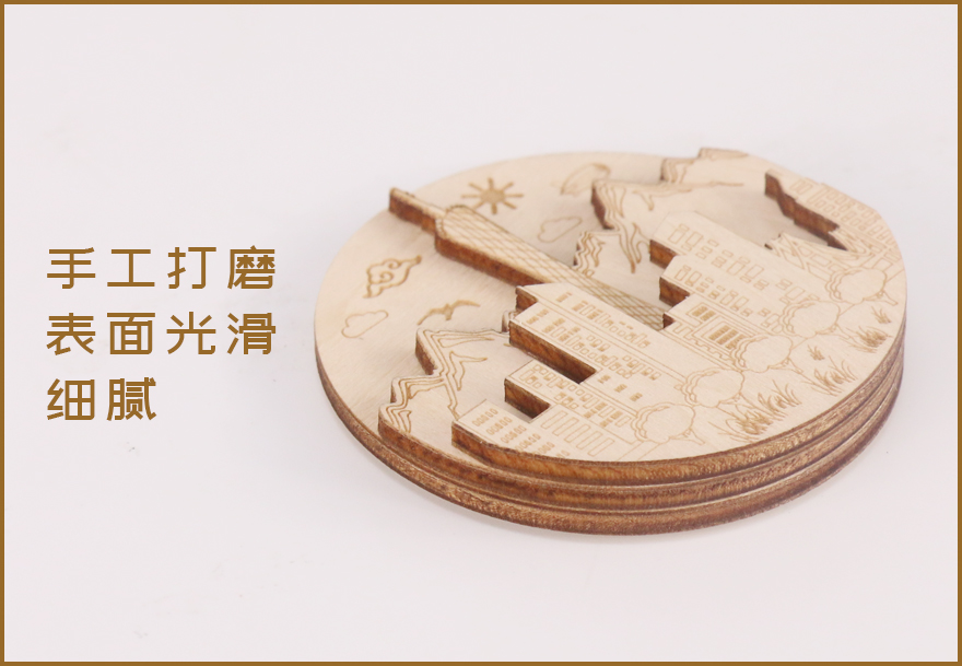 木冰箱贴工艺品定制