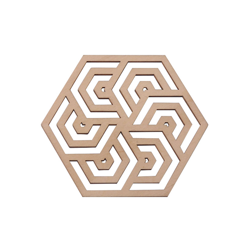 创意木质杯垫餐垫