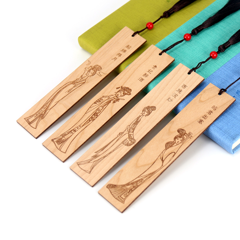 古风书签木质工艺品