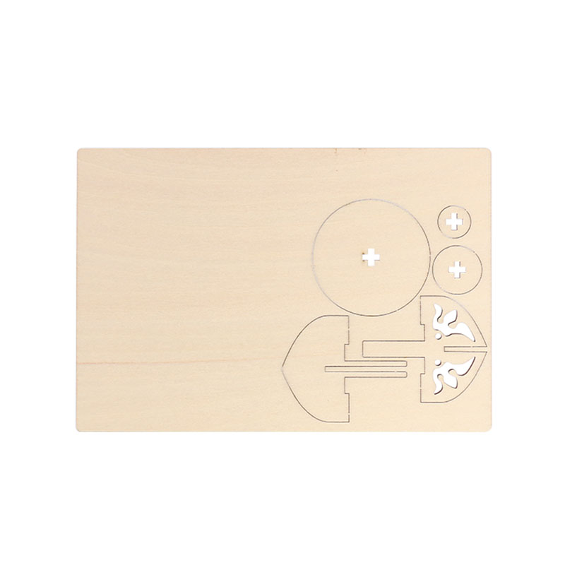 多功能木质明信片