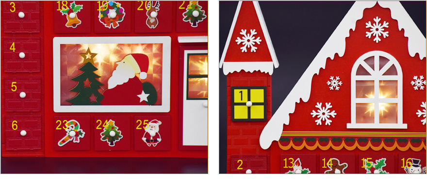 圣诞节木制摆件厂家