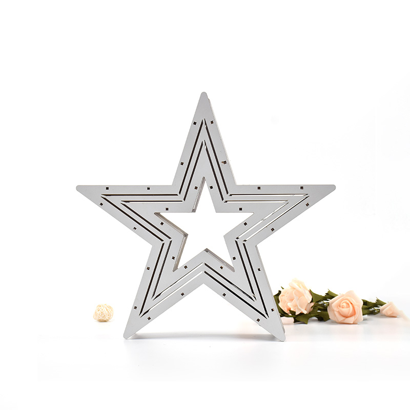 新款圣诞装饰品五角星...