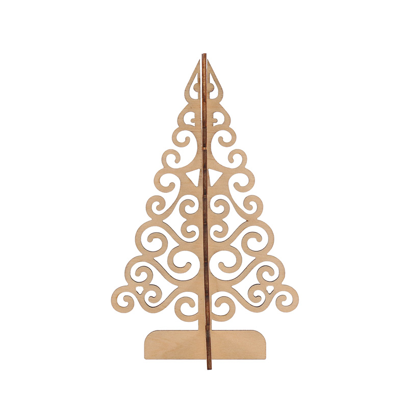 圣诞树拼图摆件