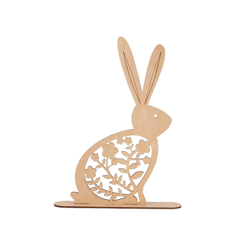 复活节兔子摆件