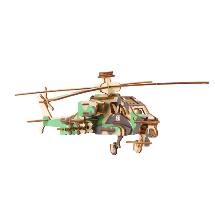 阿帕奇-飞机拼图