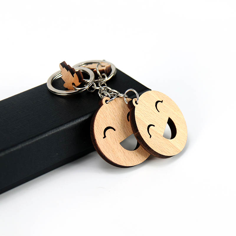 笑脸表情钥匙扣